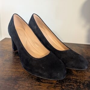 Esprit Chunk Heel Pumps Comfort Heels Office Work